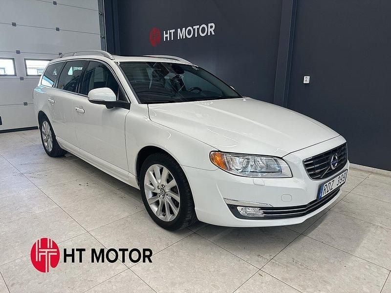 Vit Begagnad 2013 Volvo V70 Summum Kombi | 198 900 kr - Bild 1/4