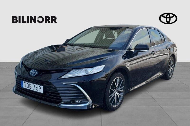 Svart Begagnad 2021 Toyota Camry Executive Sedan | 349 900 kr - Bild 1/4