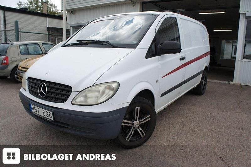 Vit Begagnad 2007 Mercedes Vito Minibuss | 29 900 kr (Marknadspris) - Bild 1/4