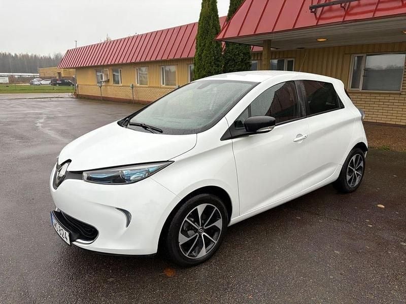 Begagnad Renault Zoe 67 kW (92 HK) 2018 Vit Halvkombi