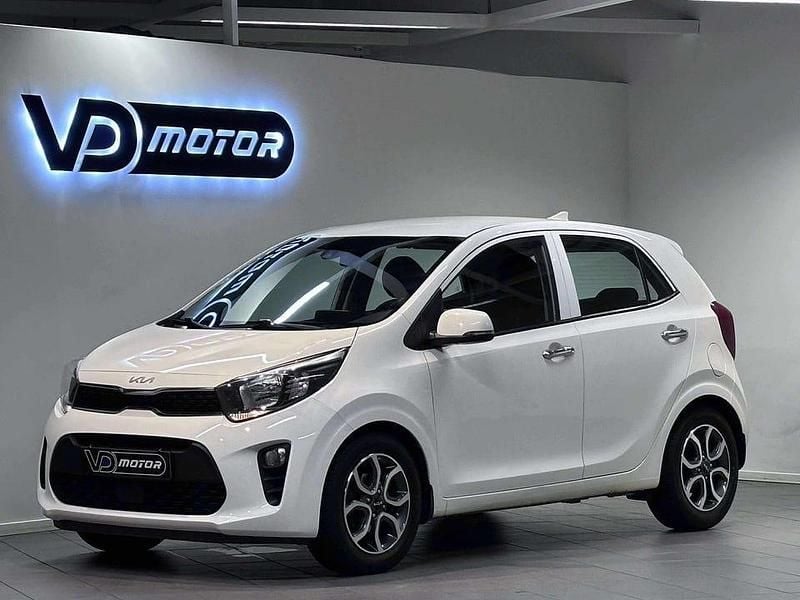Vit Begagnad 2022 Kia Picanto Advance Halvkombi | 134 700 kr (Marknadspris) - Bild 1/4
