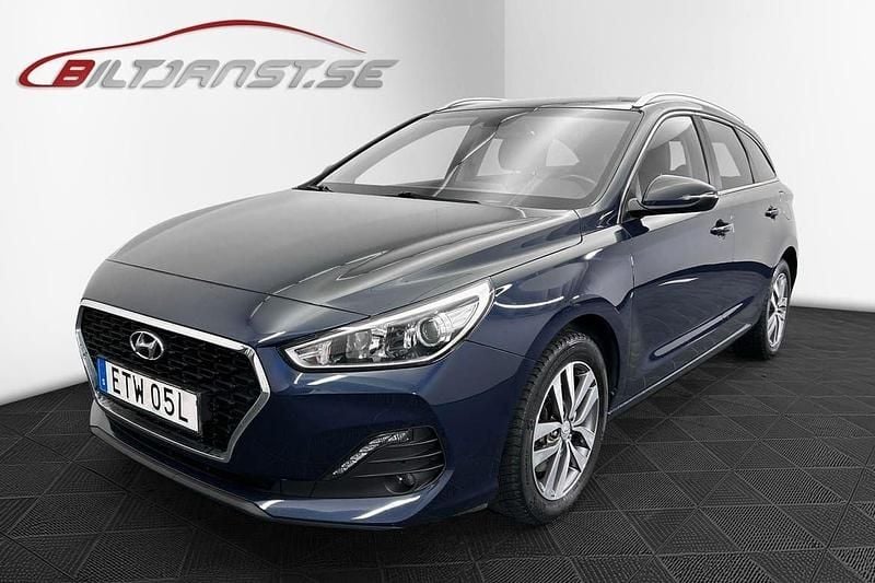 Blå Begagnad 2019 Hyundai i30 Kombi | 159 900 kr (Marknadspris) - Bild 1/4