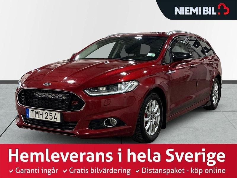 Röd Begagnad 2014 Ford Mondeo ST-Line Kombi | 134 900 kr (Marknadspris) - Bild 1/3