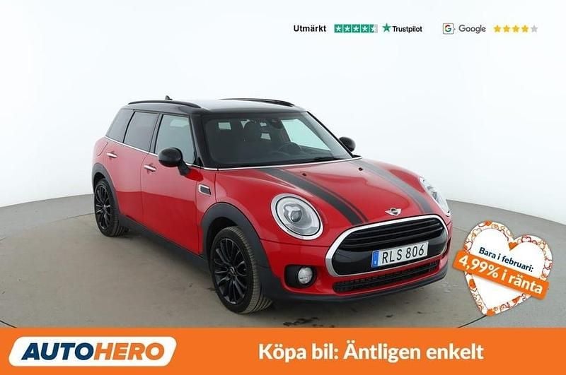 Begagnad Mini Cooper Clubman 137 HK (100 kW) 2017 Röd Kombi