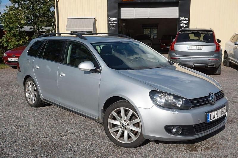 Silver Begagnad 2011 VW Golf VI GT Kombi | 49 900 kr (Bra pris) - Bild 1/4