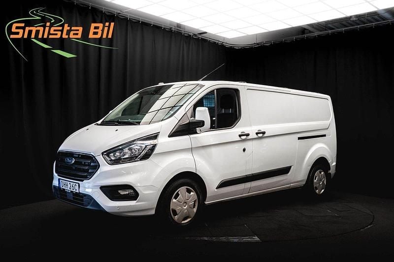 Vit Begagnad 2021 Ford Transit Custom Van | 268 900 kr (Dyr) - Bild 1/3