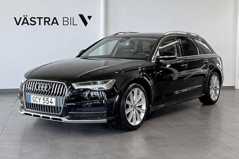 Svart Begagnad 2017 Audi A6 Allroad Sport Kombi | 194 900 kr (Bra pris) - Bild 1/4