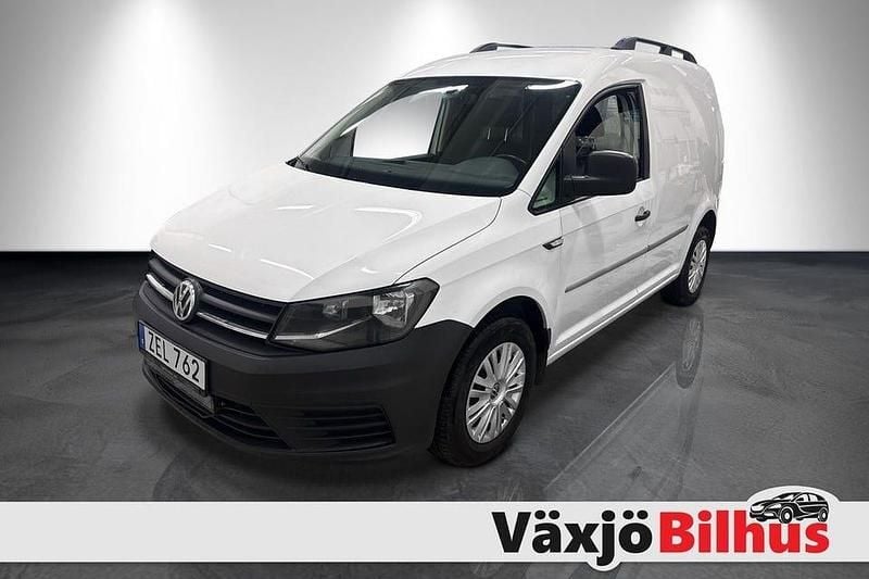 Begagnad VW Caddy 75 HK (55 kW) 2018 Vit Minibuss