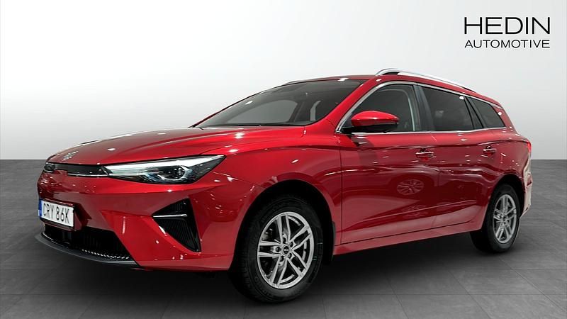 Begagnad MG MG5 EV Long Range 11 kW (15 HK) 2023 Röd Kombi