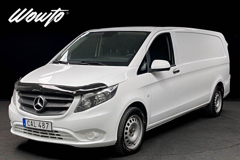 Vit (artic white) Begagnad 2018 Mercedes Vito Minibuss | 289 800 kr (Lite dyr) - Bild 1/3