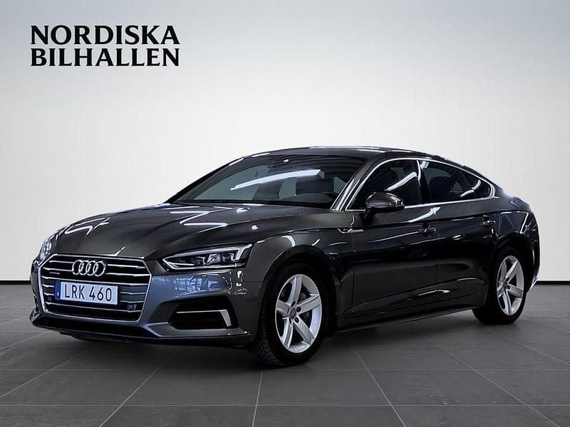 Begagnad Audi A5 Sportback S-Line 190 HK (139 kW) 2017 Grå Halvkombi