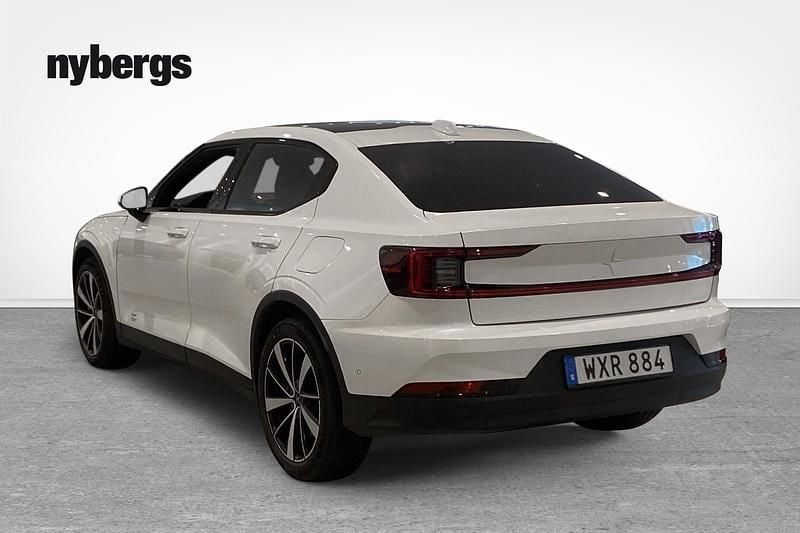 Begagnad Polestar 2 Standard Range Single Motor 200 kW (272 HK) 2021 Vit Halvkombi