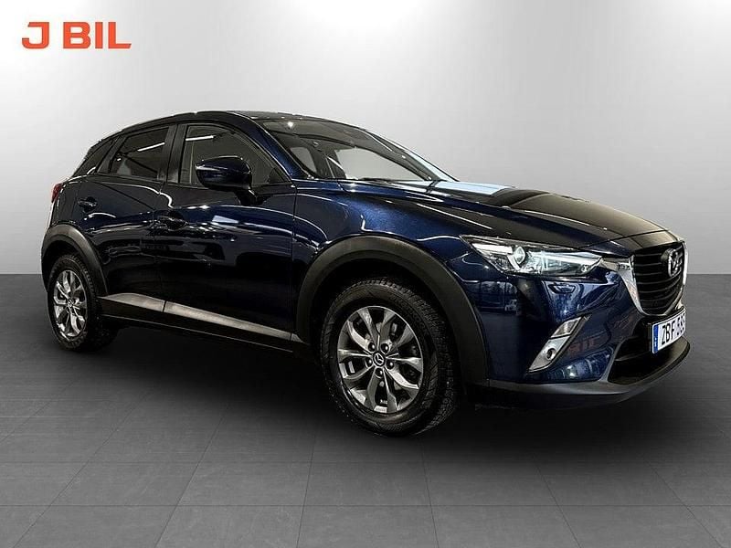 Blå Begagnad 2017 Mazda CX-3 SUV | 179 900 kr (Marknadspris) - Bild 1/3