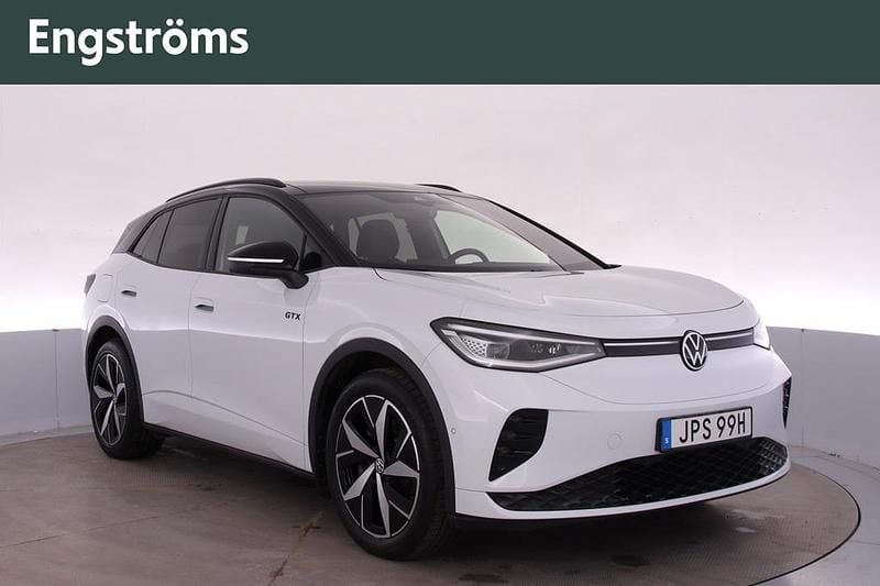 Vit Begagnad 2022 VW ID.4 GTX SUV | 339 000 kr (Superpris) - Bild 1/4