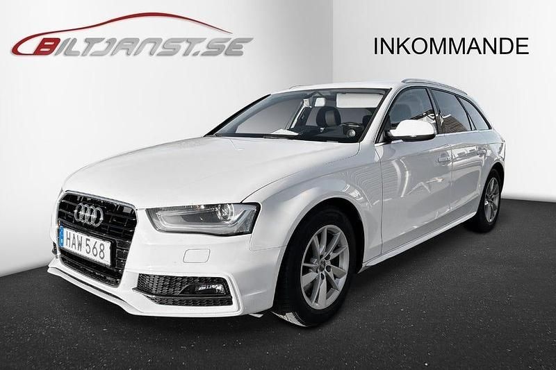 Vit Begagnad 2015 Audi A4 S-Line Kombi | 119 900 kr (Superpris) - Bild 1/4