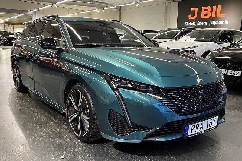 Blå Begagnad 2023 Peugeot 308 GTi Kombi | 269 900 kr (Marknadspris) - Bild 1/4