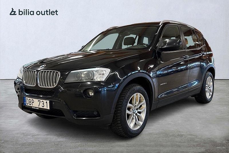 Svart Begagnad 2013 BMW X3 SUV | 144 900 kr (Bra pris) - Bild 1/3