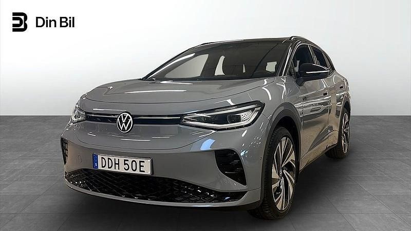 Grå Begagnad 2023 VW ID.4 GTX SUV | 479 900 kr (Dyr) - Bild 1/4