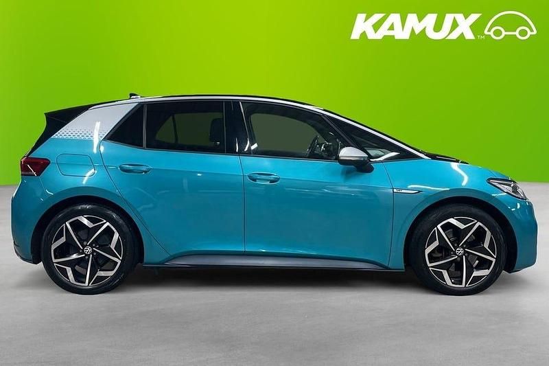 Begagnad VW ID.3 Pro Performance 150 kW (204 HK) 2021 Grön Halvkombi