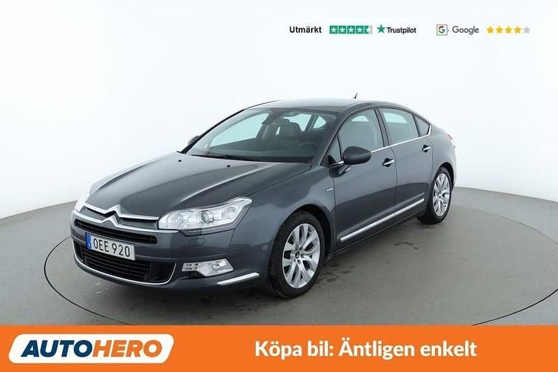 Grå Begagnad 2016 Citroën C5 Sedan | 97 000 kr (Marknadspris) - Bild 1/4