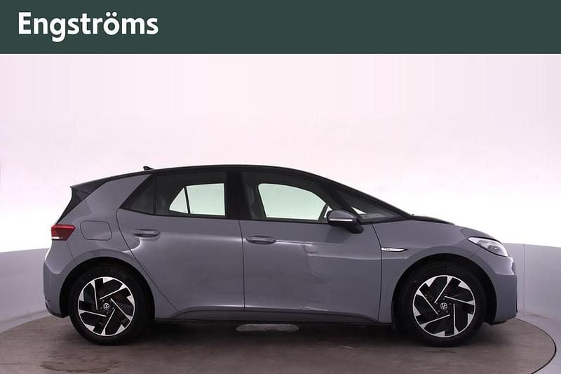 Begagnad VW ID.3 Pro 150 kW (204 HK) 2022 Grå Halvkombi