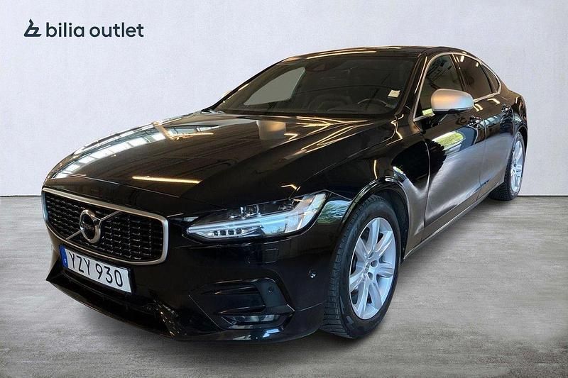 Svart Begagnad 2017 Volvo S90 R-Design Sedan | 269 000 kr (Marknadspris) - Bild 1/4