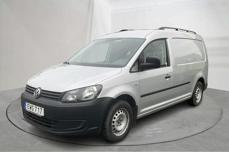 Silver Begagnad 2015 VW Caddy Maxi Minibuss | 89 000 kr (Superpris) - Bild 1/4