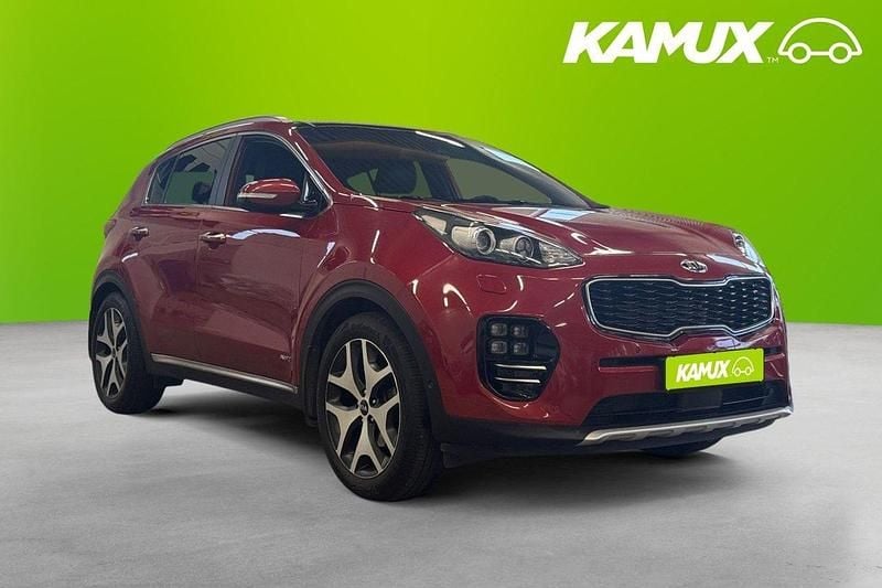 Röd Begagnad 2016 Kia Sportage GT-Line SUV | 159 800 kr (Marknadspris) - Bild 1/3