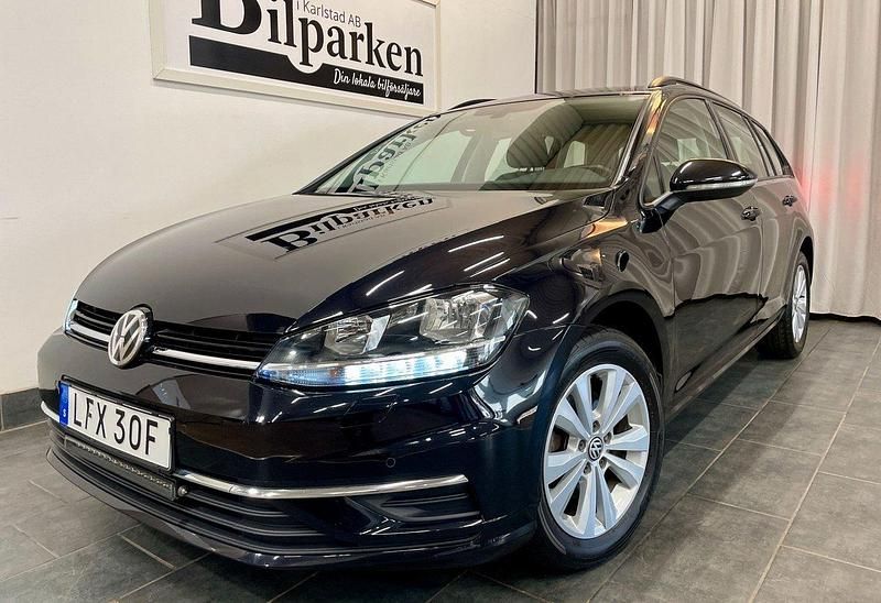 Svart Begagnad 2019 VW Golf VII Kombi | 209 900 kr (Lite dyr) - Bild 1/3