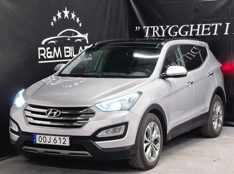 Silver Begagnad 2014 Hyundai Santa Fe SUV | 154 800 kr (Marknadspris) - Bild 1/4