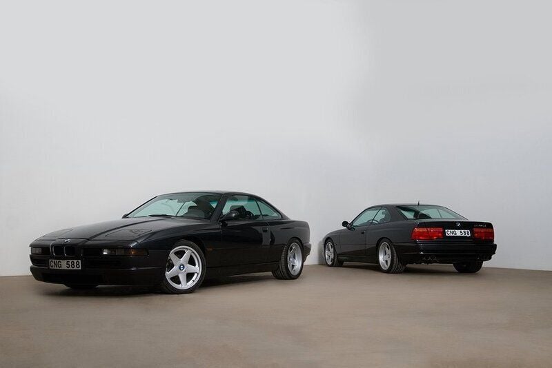 Svart Begagnad 1992 BMW 850 M Sport Sportkupé | 549 000 kr - Bild 1/4