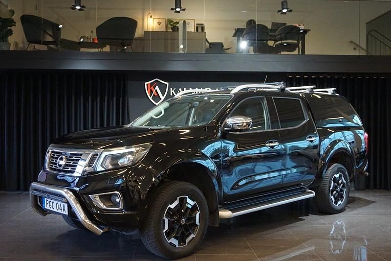 Svart Begagnad 2019 Nissan Navara Tekna Pickup | 209 900 kr (Superpris) - Bild 1/4