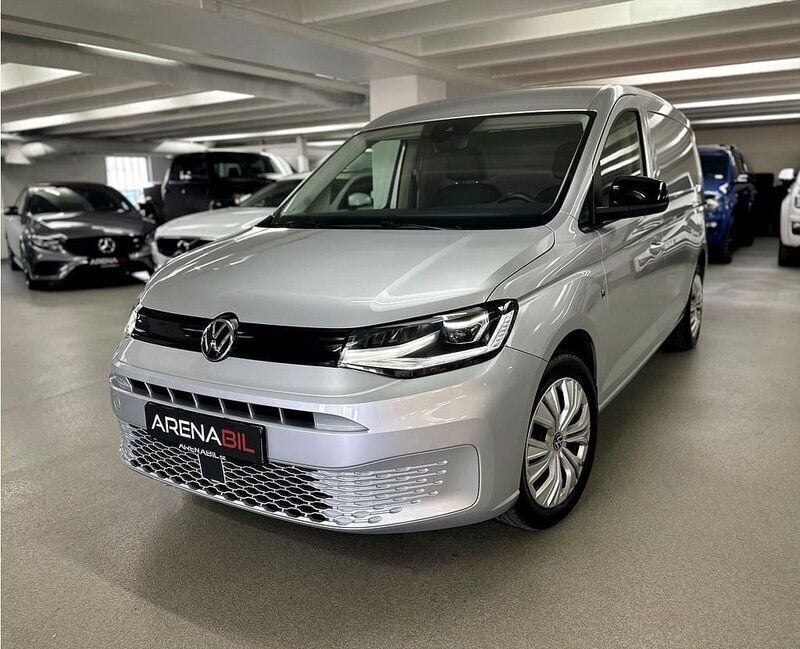 Silver Begagnad 2022 VW Caddy Minibuss | 289 900 kr (Lite dyr) - Bild 1/4