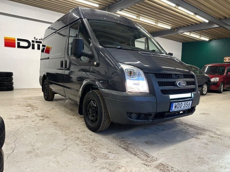Blå Begagnad 2010 Ford Transit Kombi | 99 500 kr (Dyr) - Bild 1/4