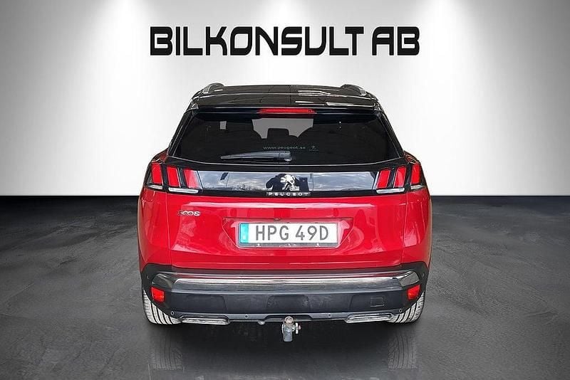 Begagnad Peugeot 3008 Business-Line 181 HK (133 kW) 2019 Röd SUV