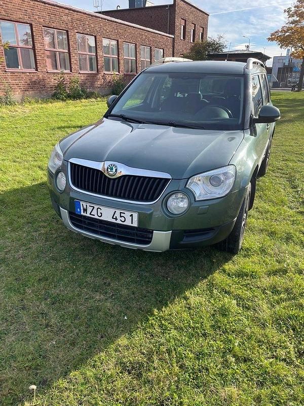 Grön Begagnad 2013 Skoda Yeti Experience SUV | 54 000 kr (Superpris) - Bild 1/4