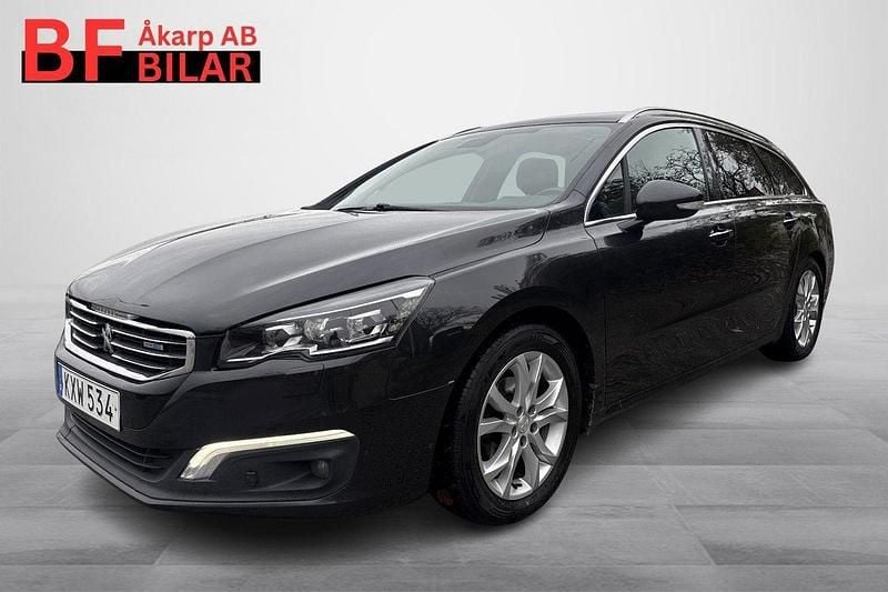 Grå Begagnad 2016 Peugeot 508 Kombi | 109 500 kr (Marknadspris) - Bild 1/4