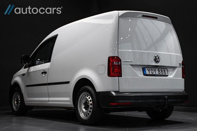 Begagnad VW Caddy 102 HK (75 kW) 2018 Vit Minibuss