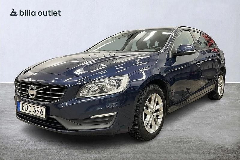 Blå Begagnad 2013 Volvo V60 Kinetic Kombi | 119 900 kr (Marknadspris) - Bild 1/4