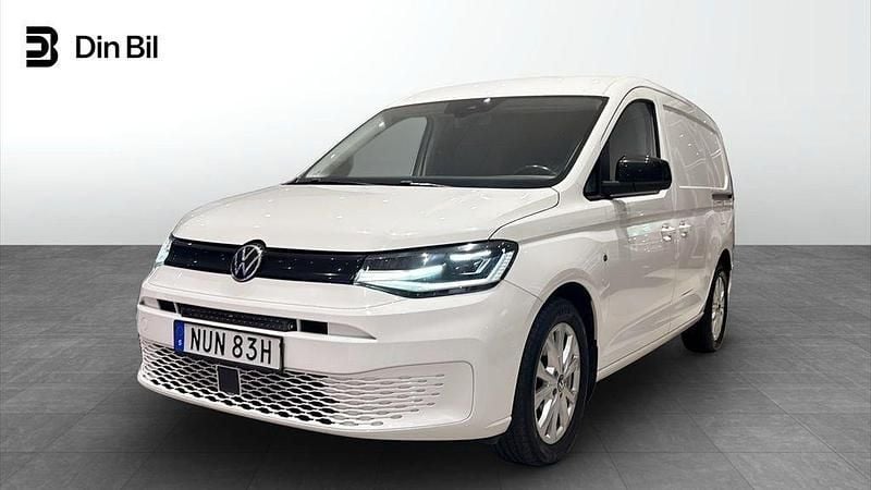 Vit (candyvit) Begagnad 2022 VW Caddy Maxi Minibuss | 289 900 kr (Dyr) - Bild 1/4