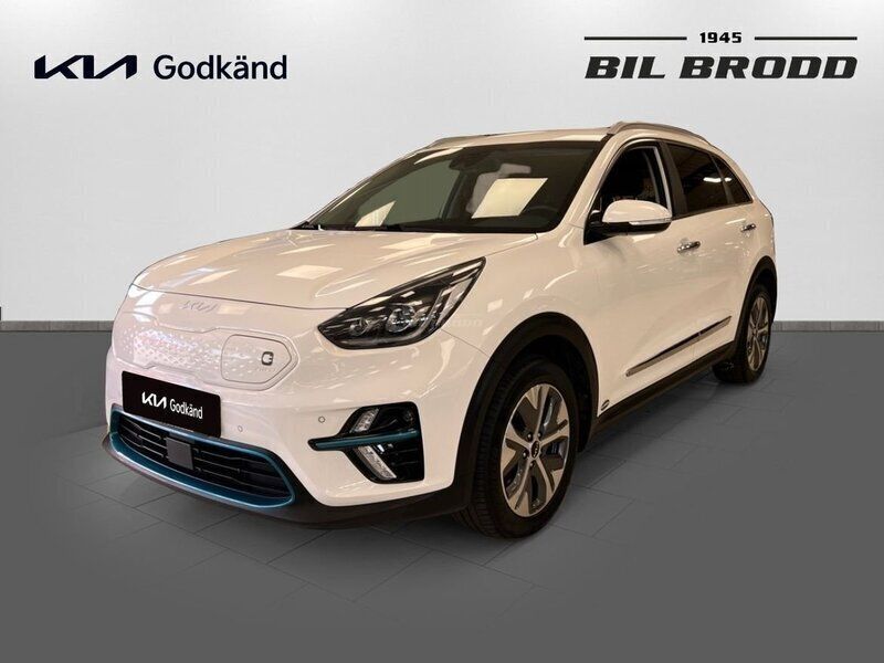 Vit Begagnad 2021 Kia e-Niro 3 SUV | 279 800 kr (Lite dyr) - Bild 1/4