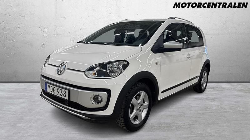 Begagnad VW cross up! 75 HK (55 kW) 2016 Vit Halvkombi