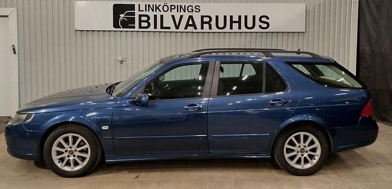 Begagnad Saab 9-5 185 HK (136 kW) 2008 Blå Kombi