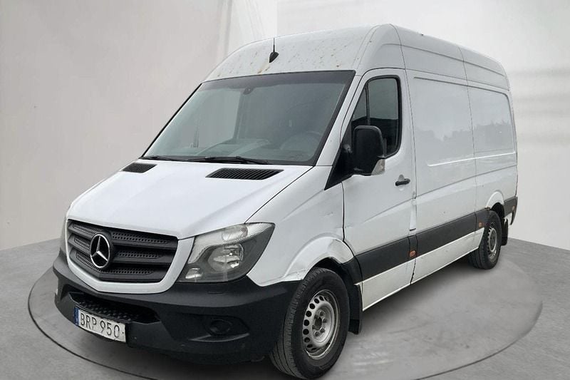 Vit Begagnad 2018 Mercedes Sprinter Van | 90 000 kr - Bild 1/4