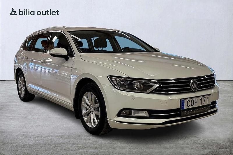 Begagnad VW Passat 150 HK (110 kW) 2018 Vit Kombi