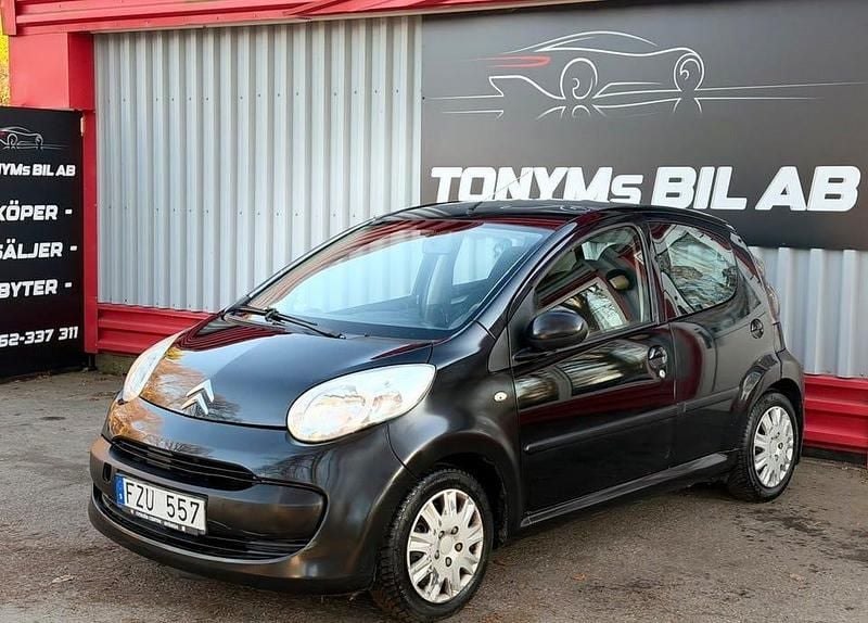 Svart Begagnad 2008 Citroën C1 Halvkombi | 19 900 kr (Bra pris) - Bild 1/4