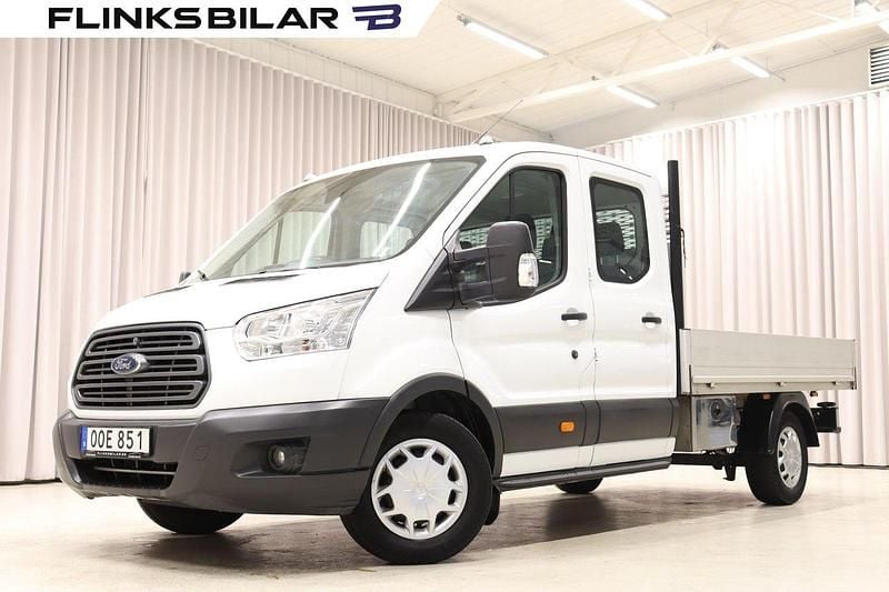 Vit Begagnad 2018 Ford Transit Van | 299 900 kr - Bild 1/4