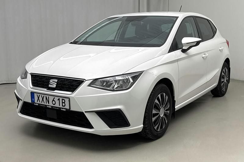 Begagnad Seat Ibiza Style 80 HK (58 kW) 2019 Vit Halvkombi