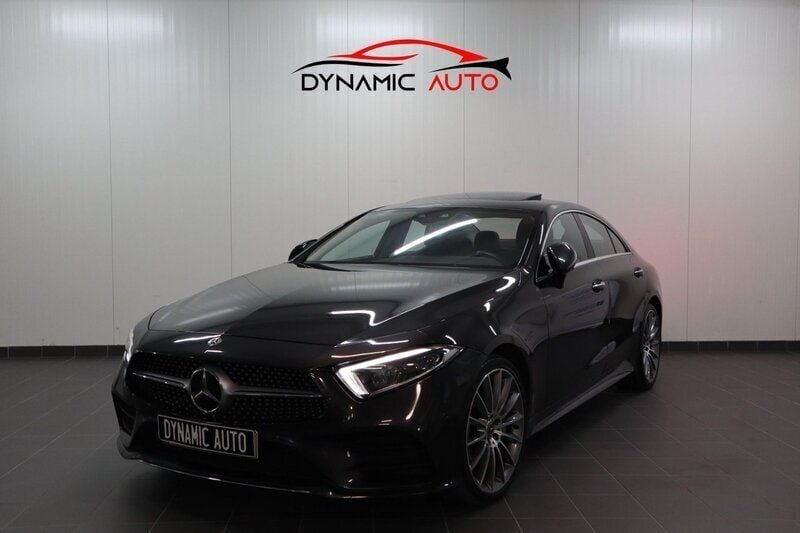 Grå Begagnad 2018 Mercedes CLS350 AMG Sportkupé | 479 900 kr - Bild 1/4