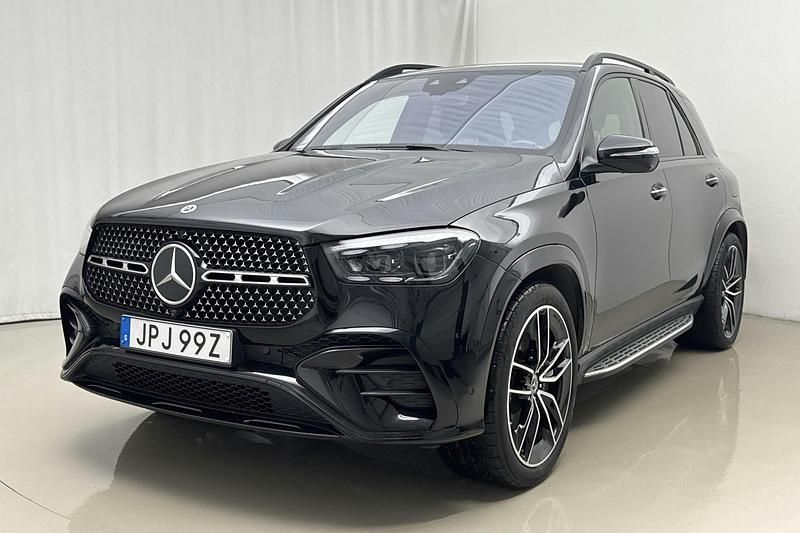 Svart Begagnad 2024 Mercedes GLE350 AMG | 839 000 kr - Bild 1/4